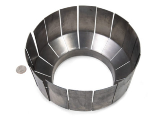 laser cut part with multiple forms and a draw operation