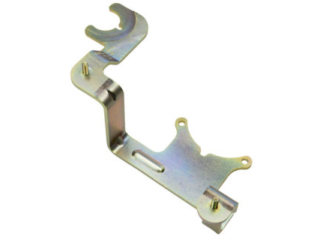 laser machined metal formed part with stiffening ribs and hardware insertions