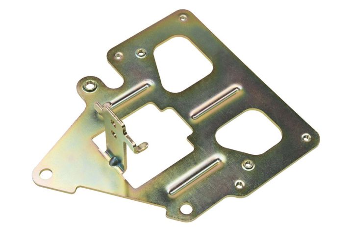 metal stamping a bracket with value added features