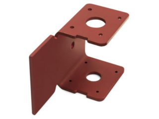 metal stamping aluminum bracket with anodizing finish